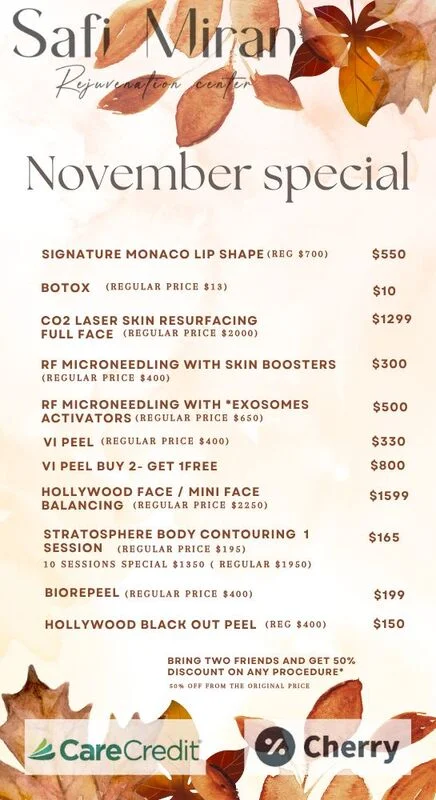 Specials from Safi Miran