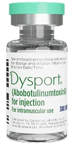 Dysport vial for fast, natural-looking wrinkle relaxation