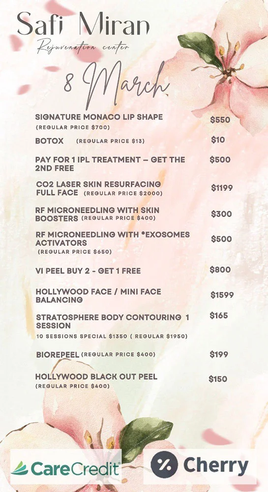 Specials from Safi Miran