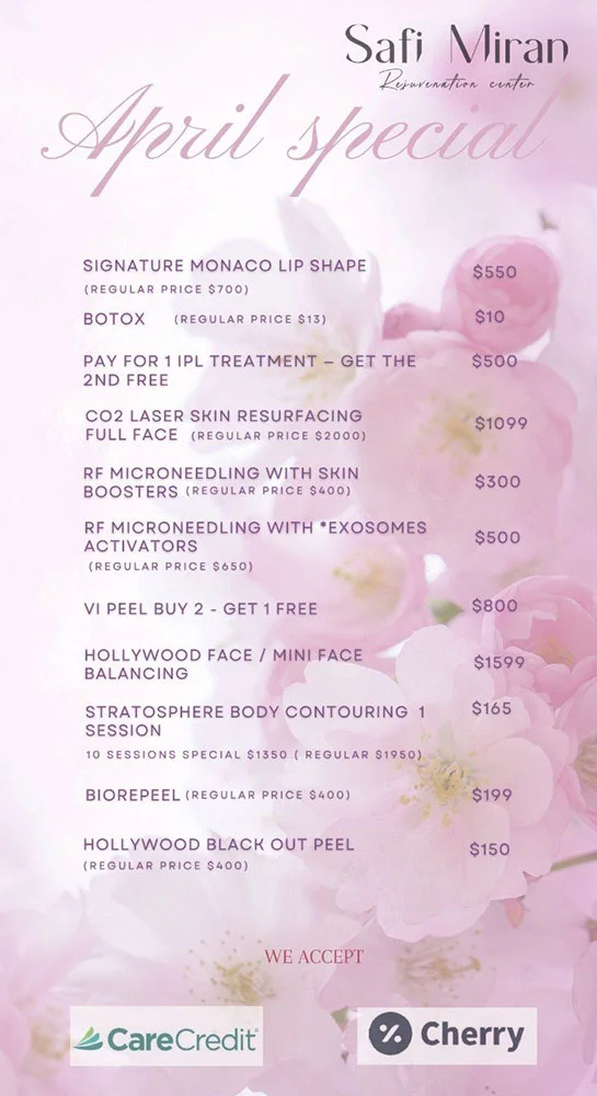 Specials from Safi Miran