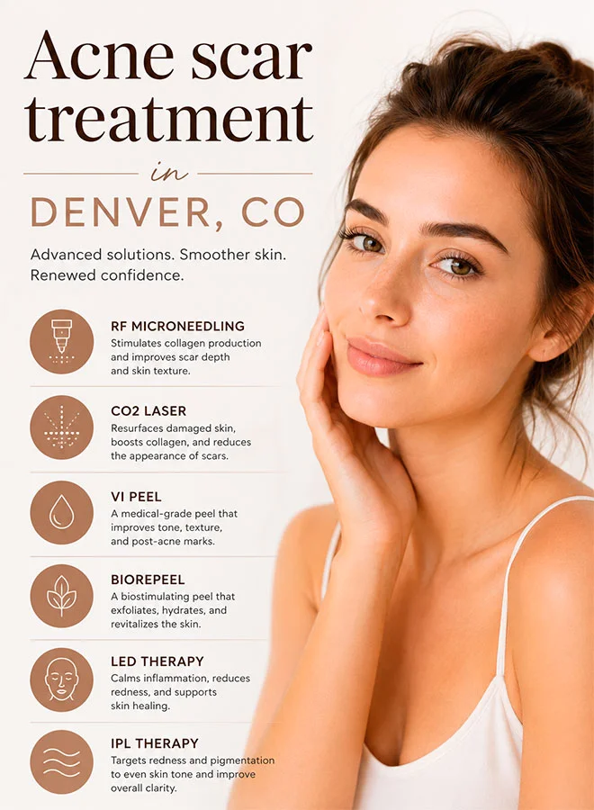Acne scar treatment in Denver, CO